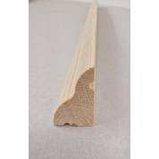 Softwood Weather Board Reversible Timber Pine Bar 1.8m  Weatherboard Drip 