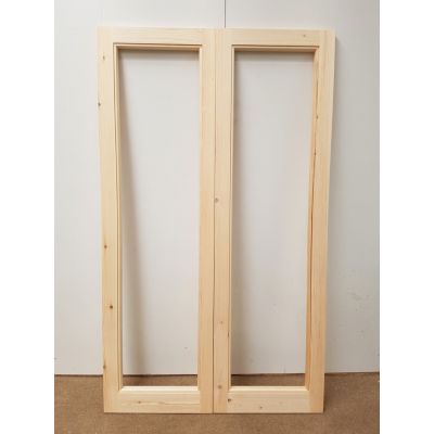 French Door Pair Timber Wooden Patt 20 Pine Bespoke Made To ...