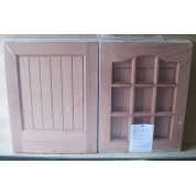 Hardwood Stable Door 9 Light M&T 50/50 M/B Wooden Timber Unglazed