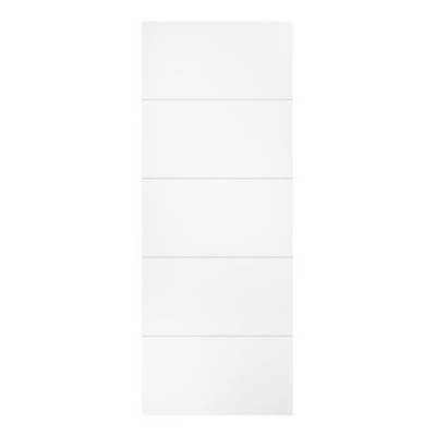 Primed White Santandor Internal Door Wooden 5 Panel  - Door ...