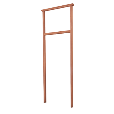 Door Frame Fanlight Hardwood External Hardwood Wooden Timber...