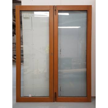 1368x1974mm Oak Finished French Doors JWD05 MGS