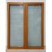 1542x1974mm Oak Finished French Doors JWD03