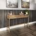 Acoustic Slat Wall Panel Smoked Oak 2400x605x22mm