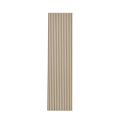 Acoustic Slat Wall Panelling Light Oak Panel Cladding 2400x6...