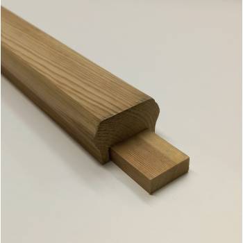 2.4m Decking Handrail 69x44mm