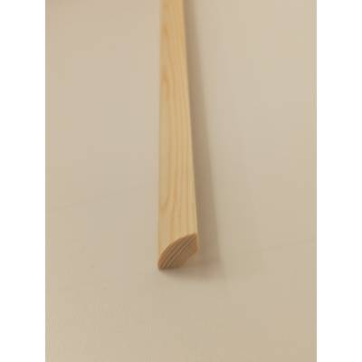Quadrant pine decorative trim moulding 12x12mm 2.4m beading ...