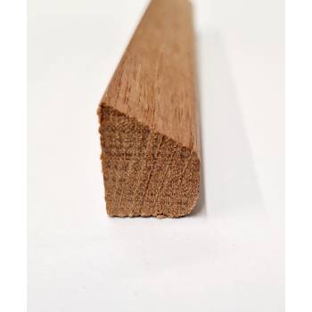 18x15mm Wedge Bead Hardwood 1170 (x2)