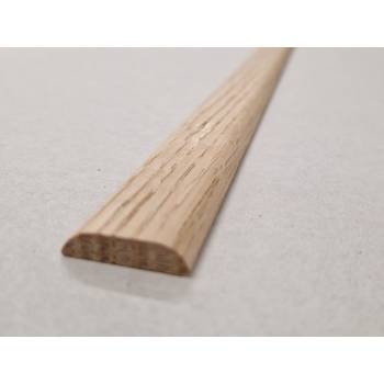 2.4m 18x6mm D Mould Oak