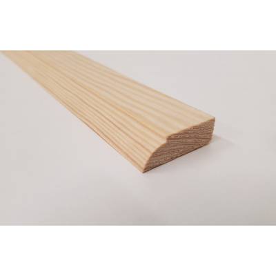 Planed Timber Softwood Pine PSE 2.4m Clapping Strip 34x12mm ...