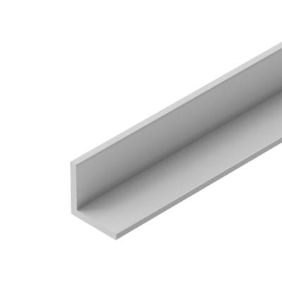 Aluminium square angle corner trim moulding 12x12mm 2.4m bea...