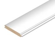 Matchboard Primed Timber 4 Pack Cladding Wooden Wainscot Wall Panelling Grooved 