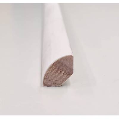 White Primed Quadrant decorative trim moulding 12x12mm 2.4m ...