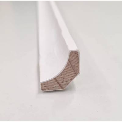 Scotia Primed trim moulding 18x18mm 2.4m beading wooden timb...