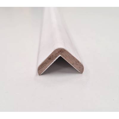 Angle White Primed cushion corner trim moulding 20x20mm 1170...