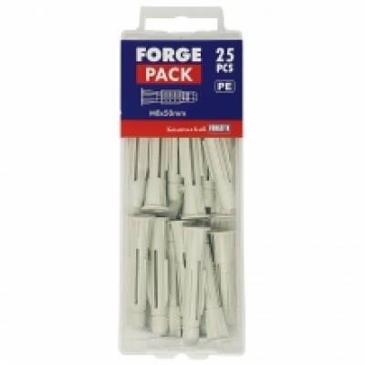 Universal Fixing Plugs Ribbed. - Screw Size : ...