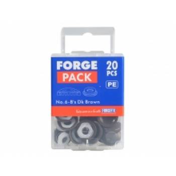 Black Plastic Domed Cover Caps