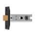 Mortice Latch Black Forend