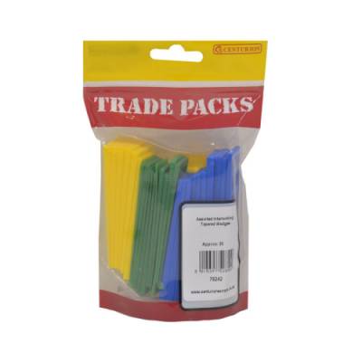 Wedges Spacers, Interlocking Tapered Plastic Packers...
