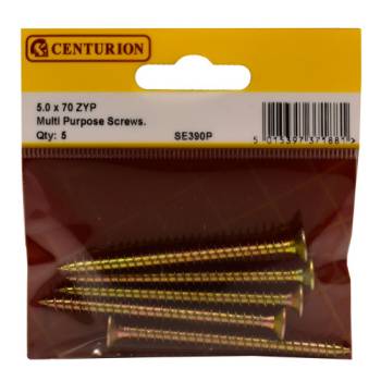 Screws, 5 x 70mm