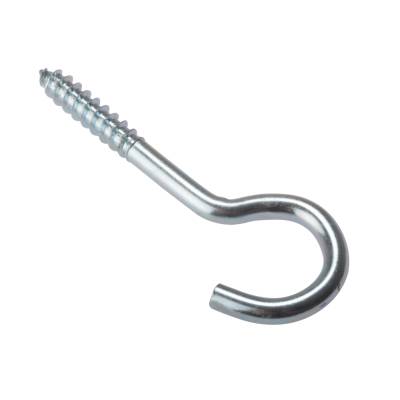 Screw Hook 80mm x 12g Zinc Plated Pack of 10...