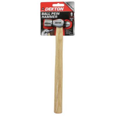 Ball Pein Hammer Wooden Handle 8oz Dekton DT10340...