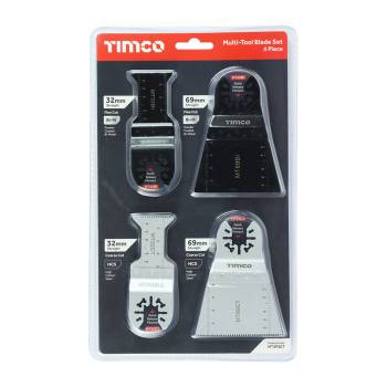 Multi-Tool Blade Set 4 Piece