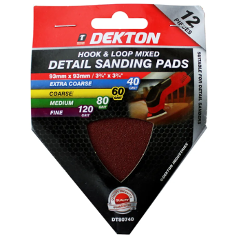DETAIL SANDING PADS 93MMX93MM