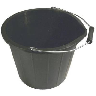 14l Black Builders Bucket...
