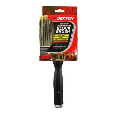 Dekton DT95845 Multi Purpose Block Brush 4" Paint Shed ...