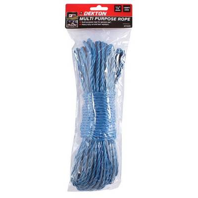 Dekton DT70400 Multi Purpose Blue Rope 6mm X 15m...