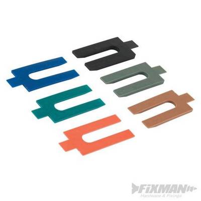 Fixman (633499) Assorted Plastic Packers Pack of 100...