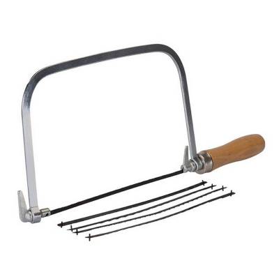 Silverline (SW45) Coping Saw and 5 Blades 170mm...