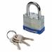 Silverline Laminated Padlock 50mm