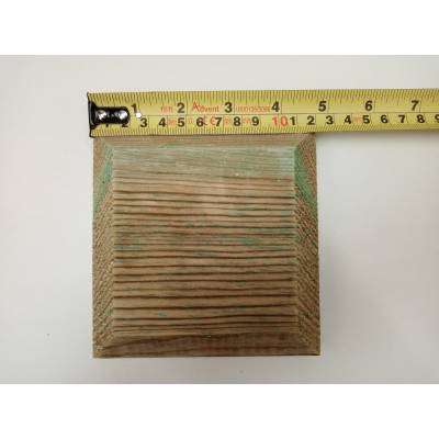 Treated Cap For 4" Fence Post 120mm Flat Pattress Pyram...