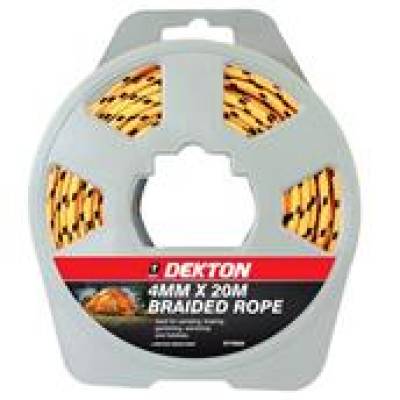 Deckton 4mmx20m braided rope....