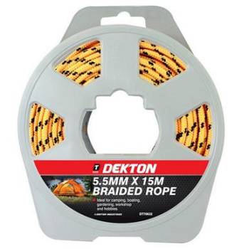  5.5mmx15m braided rope