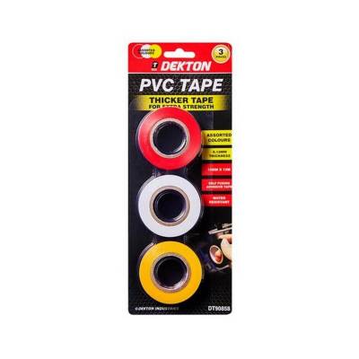 Insulation Tape Electrical PVC Roll  3 pack red white yellow...