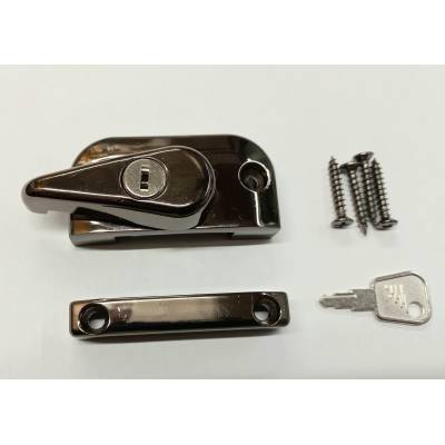 Fitch Catch Vertical Sliding Sash Window Slider Bronze Locki...
