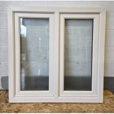 uPVC Plastic Window Plain Casement Glazed 1160x1170mm DD35...