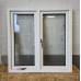 uPVC Plastic Casement Window 1160x1170mm DD37