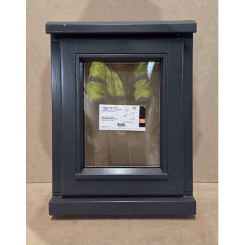 Solid Sapele Stormproof Window 450x600mm DD10