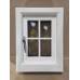 Flush Casement Sapele Window 450x600mm DD14