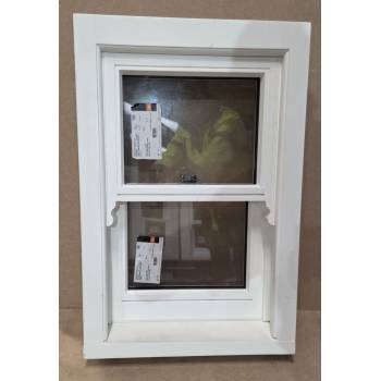 Sapele Sliding Sash Window 600x900mm DD16