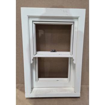 Sapele Unglaze Sliding Sash Window 600x900mm DD16A