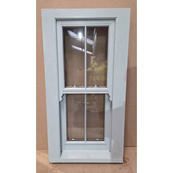Sapele Sliding Sash Window 720x1375mm DD18