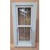 Sapele Sliding Sash Window 720x1375mm DD18