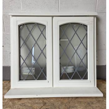 Arched Top Stormproof Window 980x905mm DD40