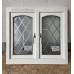 Arched Top Stormproof Window 980x905mm DD40