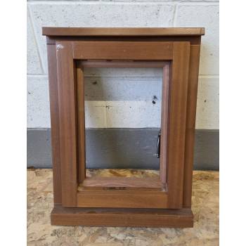 Stormproof Unglazed Sapele Window 450x600mm DD53